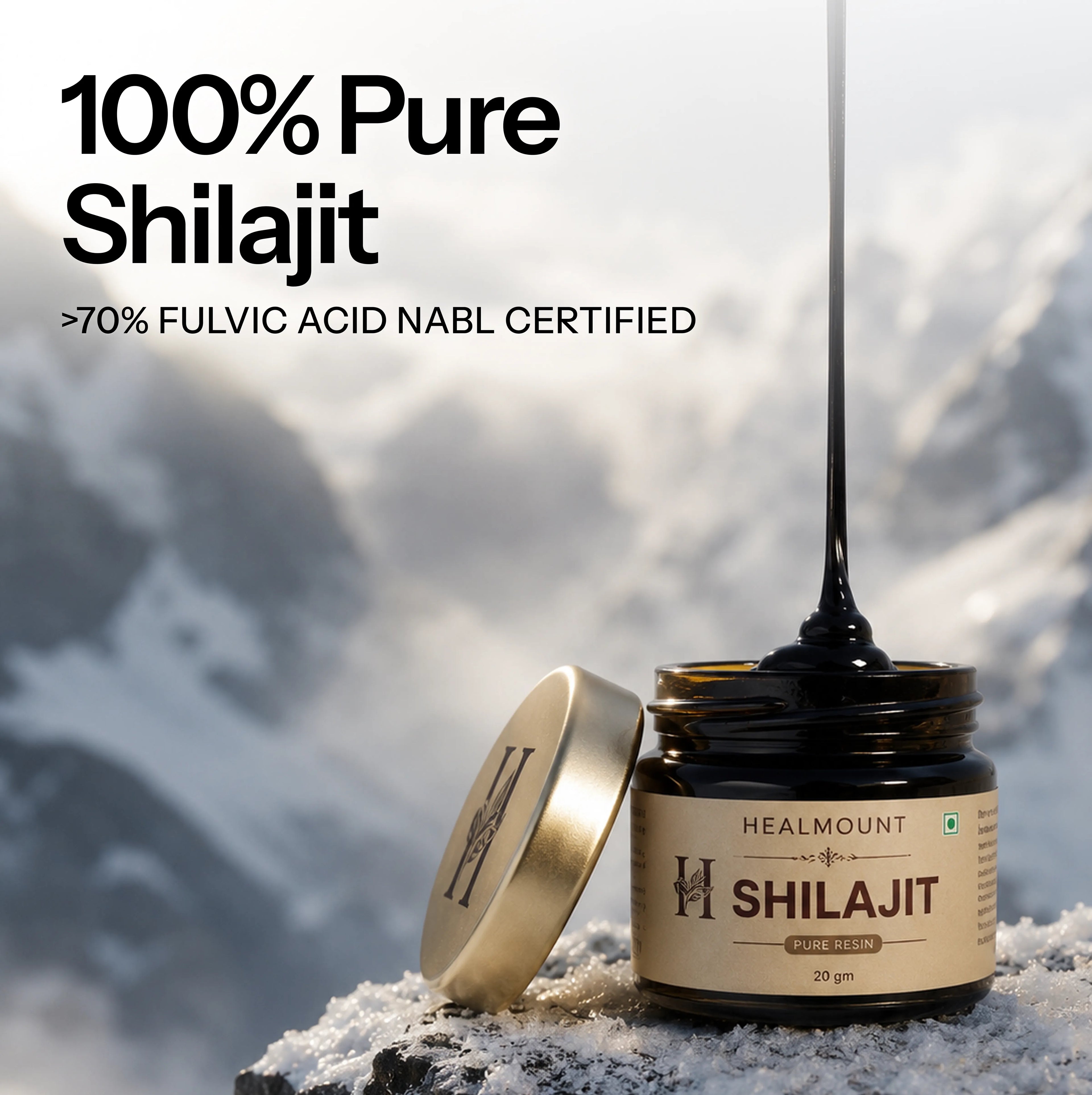 HealMount Pure Shilajit Resin